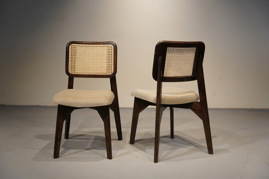 Mid-Century Upholstered Dining Chair