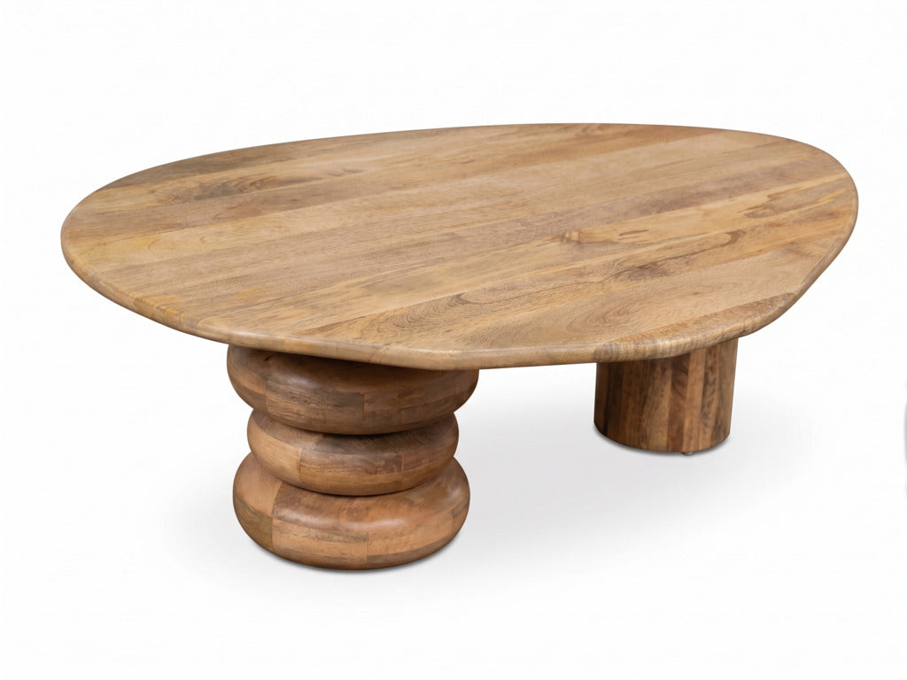 The Pebble Sculptural Asymmetrical Coffee Table