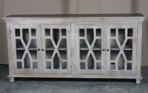 Wooden Sideboard White Finish