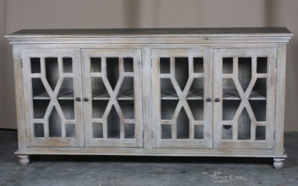 Wooden Sideboard White Finish