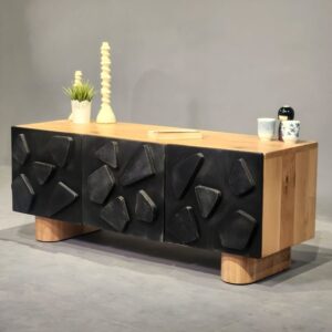 Solid wood sideboard