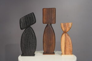Carved Solid Décor Stand