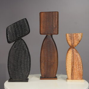 Carved Solid Décor Stand